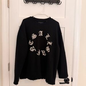 All Saints Black Sweater